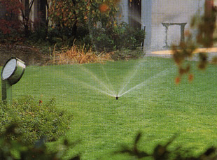 Diversi modelli di irrigazione in funzione.
